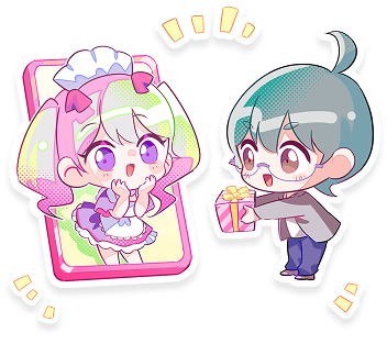 ギフトで応援できる機能イメージ画像