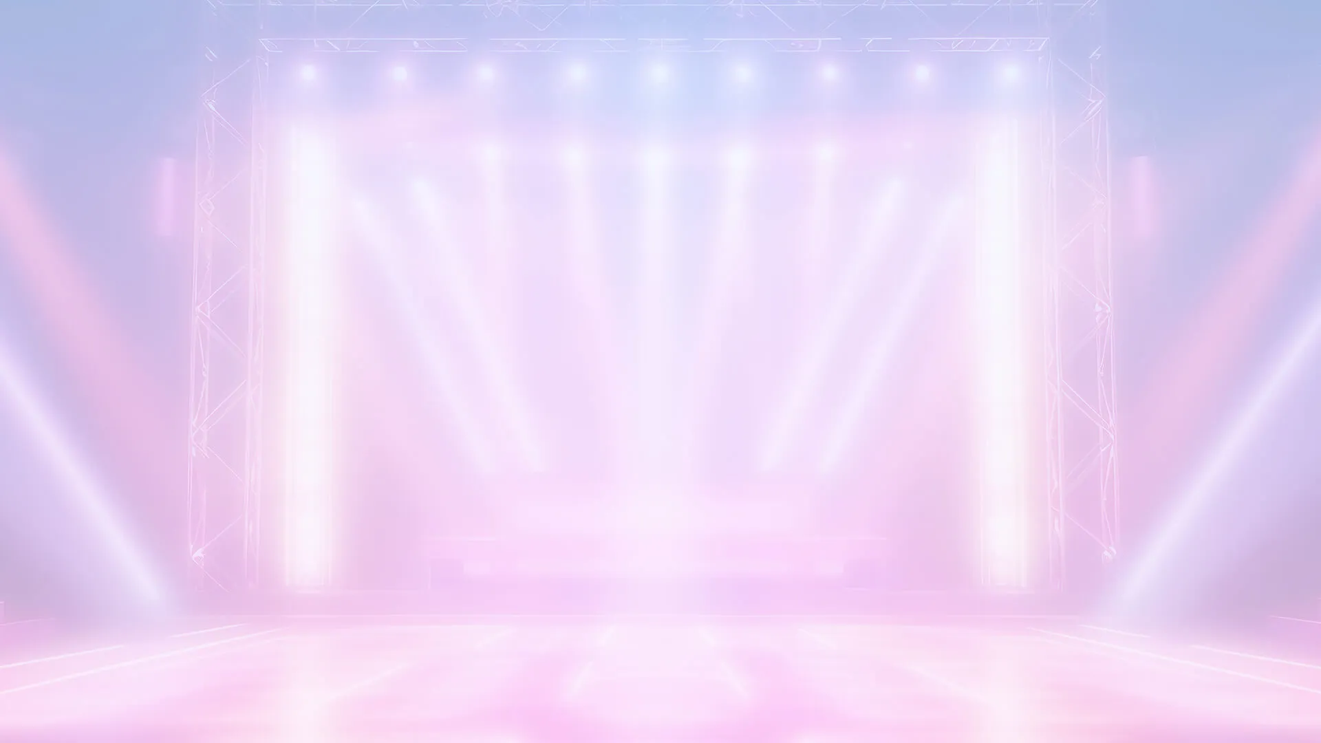 紫系の照明が印象的なコンカフェ背景イラスト