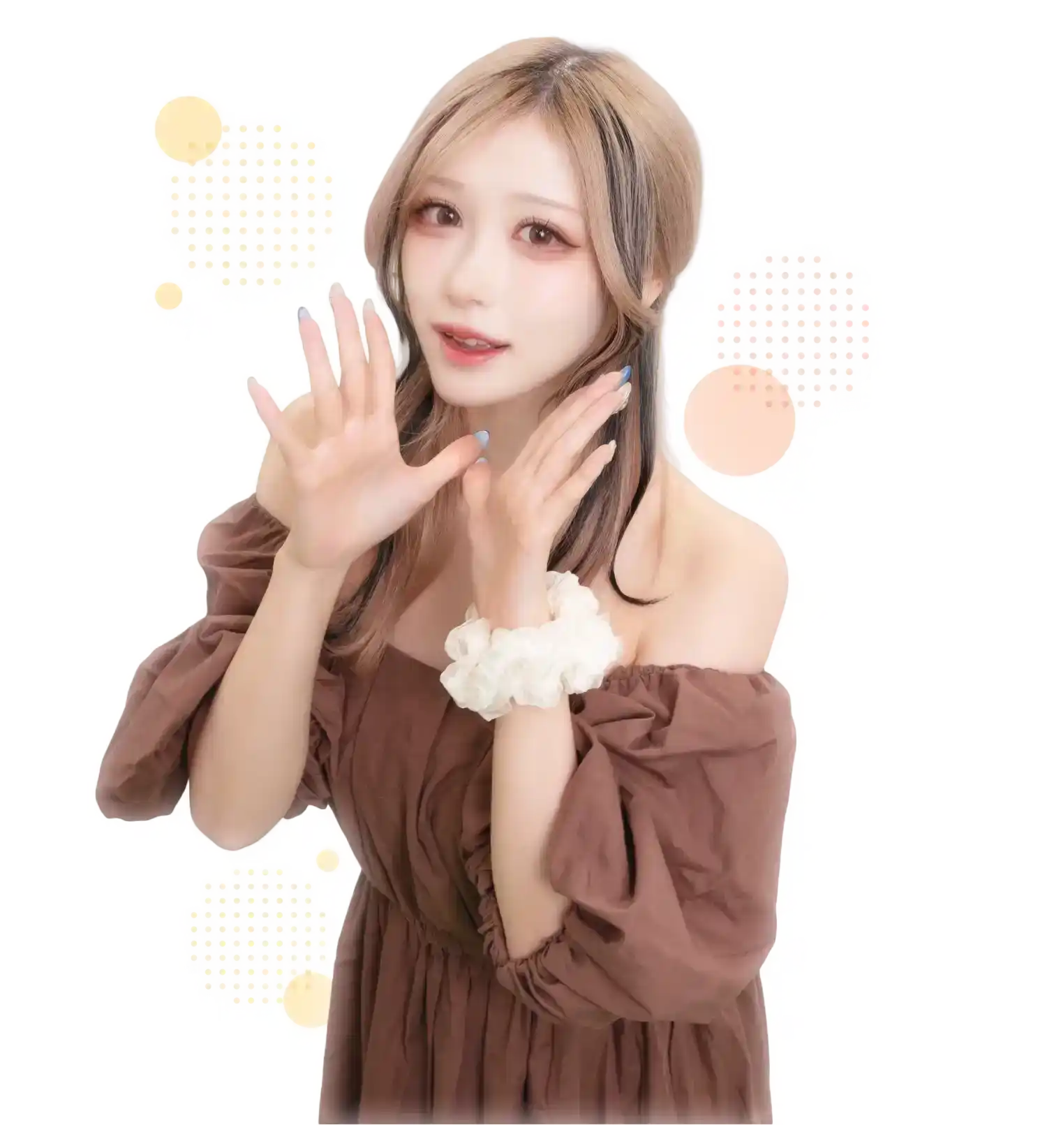 キャラクター5人目の女性ライバーイラスト